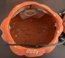 2 Bethany Lowe Halloween Pumpkin Jack-O'-Lanterns Decor Contemporary 5.25 JOL 2 Bethany Lowe Halloween Pumpkin Jack-O'-Lanterns Decor Contemporary 5.25 JOL