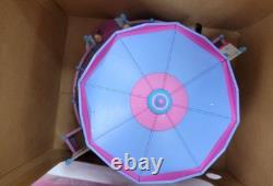 2001 Barbie Holiday Go Round Carousel Plays Christmas Songs, Lights Up- Works