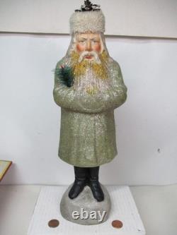2001 Kathy Patterson 15T Christmas Belsnickle w Icicle Beard Candy Container