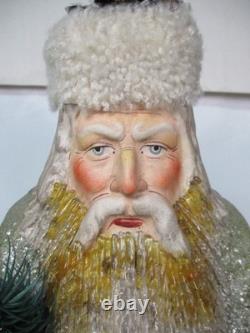 2001 Kathy Patterson 15T Christmas Belsnickle w Icicle Beard Candy Container