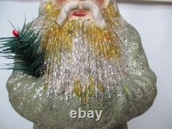 2001 Kathy Patterson 15T Christmas Belsnickle w Icicle Beard Candy Container