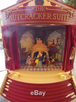 2001 MR. CHRISTMAS GOLD LABEL THE NUTCRACKER SUITE BALLET Animated WORKS