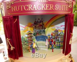 2001 MR. CHRISTMAS GOLD LABEL THE NUTCRACKER SUITE BALLET Animated WORKS