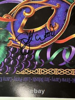 2004 Krewe Of Bacchus Signed # Poster Elijah Wood New Orleans Mardi Gras Favor