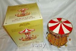 2004 Mr. Christmas Gold Label Collection Worlds Fair Swing Carousel Tested WORKS