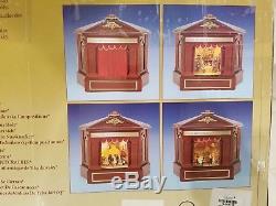 2005 Mr. Christmas Gold Label Nutcracker Suite Rotating Scenes with Original Box