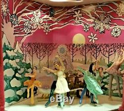 2005 Mr Christmas NUTCRACKER SUITE Wood Musical Theatre 4 Scenes 8 Songs with Box