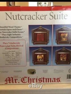 2005 Mr Christmas NUTCRACKER SUITE Wood Theatre Musical 4 Scenes 8 Songs Ballet