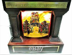 2005 Mr Christmas NUTCRACKER SUITE Wood Theatre Musical 4 Scenes 8 Songs with Box