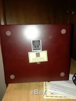 2009 Thomas Pacconi Classics Music Box with 50 Songs/Box/COA. NOS