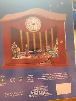 2010 Mr. Christmas Gold Label Animated Musical Chimes withClock Plays 70 Songs