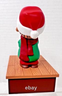2011 Hallmark Peanuts Christmas Band Member Linus Trumpet TESTED Great Shape