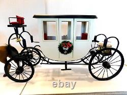 2014 Byers Choice Coach Horse & Carriag Beautiful Piece For Your Carolers