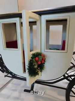 2014 Byers Choice Coach Horse & Carriag Beautiful Piece For Your Carolers