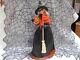 2014 Byers Choice Halloween 19 Inch Display Walking Witch Caroler Signed In Ob