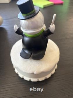 2014 Hallmark Wireless Christmas Concert Snowmen Complete Set With Conductor