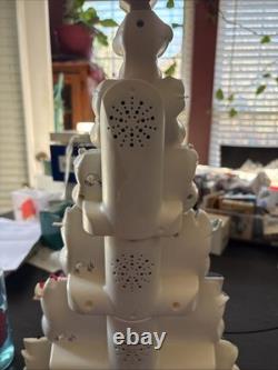 2014 Hallmark Wireless Christmas Concert Snowmen Complete Set With Conductor