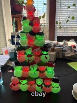 2014 Hallmark Wireless Christmas Concert Snowmen Complete Set With Conductor