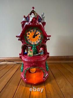 2017 Hallmark Keepsake Santa's Christmas Clock Magic Sound Motion