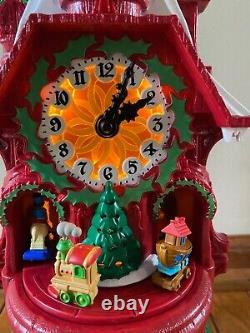 2017 Hallmark Keepsake Santa's Christmas Clock Magic Sound Motion
