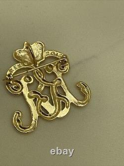 2018 Pin Pendant Mystic Krewe of Rex Adlers ducal MARDI GRAS FAVOR New Orleans