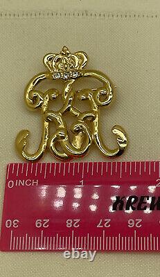 2018 Pin Pendant Mystic Krewe of Rex Adlers ducal MARDI GRAS FAVOR New Orleans