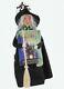 2020 Byers Choice Halloween Haunted House Sign Witch Caroler New