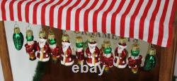 2023 Byers Choice Christmas Ornament Stall with 2024 Matching Carolers