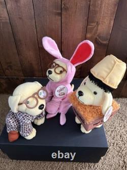 2025 Set of 3 Raising Cane's Plush Christmas Story Ralphie Pink Bunny SOLD OUT