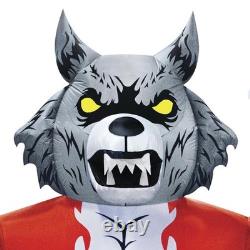 20FT Halloween Inflatable LED Lighted Colossal Werewolf Airblown Yard Inflatable 20FT Halloween Inflatable LED Lighted Colossal Werewolf Airblown Yard Inflatable