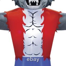 20FT Halloween Inflatable LED Lighted Colossal Werewolf Airblown Yard Inflatable 20FT Halloween Inflatable LED Lighted Colossal Werewolf Airblown Yard Inflatable