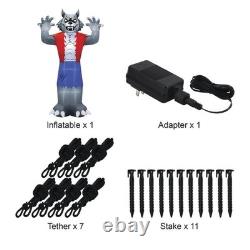 20FT Halloween Inflatable LED Lighted Colossal Werewolf Airblown Yard Inflatable 20FT Halloween Inflatable LED Lighted Colossal Werewolf Airblown Yard Inflatable