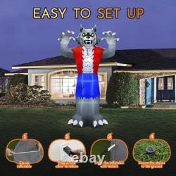 20FT Halloween Inflatable LED Lighted Colossal Werewolf Airblown Yard Inflatable 20FT Halloween Inflatable LED Lighted Colossal Werewolf Airblown Yard Inflatable