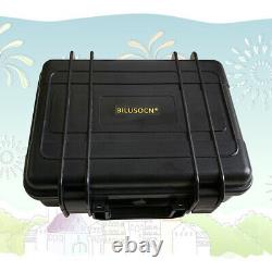 24 cues fireworks firing system 500M wireless remote control ABS Waterproof Case