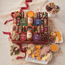 26 Surefire Pleasers Assorted Holiday Treats with Ham Summer Sausages, Chocola