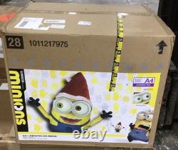 3.5-Ft. Animated LED Christmas Holiday Minion Rolling Eyes, Mouth, Waist, Hands