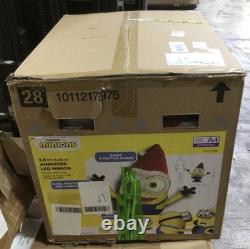 3.5-Ft. Animated LED Christmas Holiday Minion Rolling Eyes, Mouth, Waist, Hands