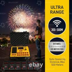 36 Cues Fireworks Firing System Wireless Remote Sequential Fire Pyrotechnic Kit
