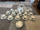 36 Pc Vintage Spode English Seasonal Holiday Christmas Tree Design Tea Set