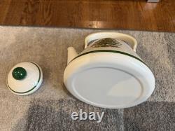 36 pc VINTAGE Spode English Seasonal Holiday Christmas Tree Design Tea Set