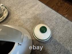 36 pc VINTAGE Spode English Seasonal Holiday Christmas Tree Design Tea Set