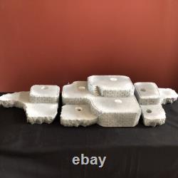 360-degree City Display Platform Set For Dept 56 Christmas Villages, Free Ship 360-degree City Display Platform Set For Dept 56 Christmas Villages, Free Ship