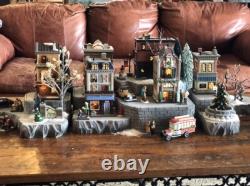 360-degree City Display Platform Set For Dept 56 Christmas Villages, Free Ship 360-degree City Display Platform Set For Dept 56 Christmas Villages, Free Ship