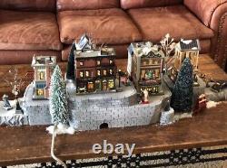 360-degree City Display Platform Set For Dept 56 Christmas Villages, Free Ship 360-degree City Display Platform Set For Dept 56 Christmas Villages, Free Ship