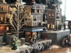 360-degree City Display Platform Set For Dept 56 Christmas Villages, Free Ship 360-degree City Display Platform Set For Dept 56 Christmas Villages, Free Ship