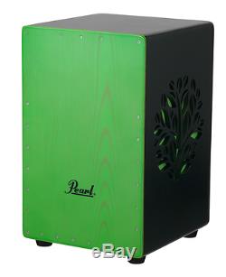 3D Cajon with green faceplate and 3D tree