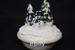 3pc Expressly Yours Painted CHRISTMAS TREE Teapot withLid & 12 Serving Bowl, 2000