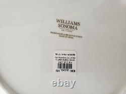 4 New With Tags Williams Sonoma Plymouth Pumpkin Dinner Plates Thanksgiving Fall