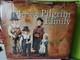 4 Piece Hand Painted Pilgrim Family Thanksgiving Figures Vtg Large Handcrafted