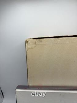 4 Vintage Christmas Santa Gift Boxes Santa Trees BOXES ONLY EMPTY 50s-60s RARE